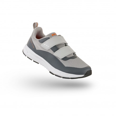 Sapatilhas Wock Reblast Velcro 02- Cinza - Image 2