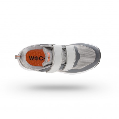 Sapatilhas Wock Reblast Velcro 02- Cinza - Image 5