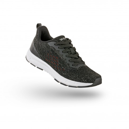 Sapatilhas Wock Breelite 19- Preto Glitter - Image 2