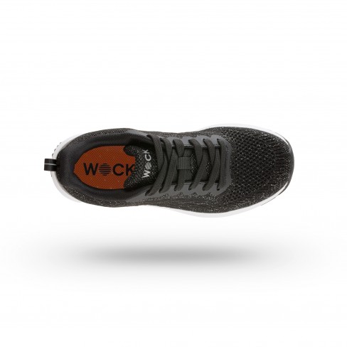 Sapatilhas Wock Breelite 19- Preto Glitter - Image 3