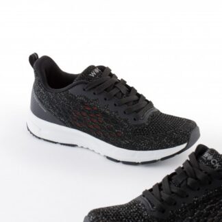 Sapatilhas Wock Breelite 19- Preto Glitter