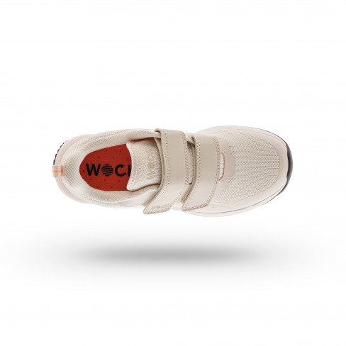 Sapatilhas Wock Reblast Velcro 03- Beje - Image 4