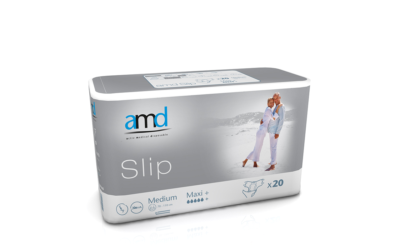 Fraldas AMD Slip Maxi Plus tam.M (20un)