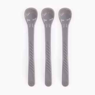 Colheres Twistshake 4m+ Cinzento x 3 Un