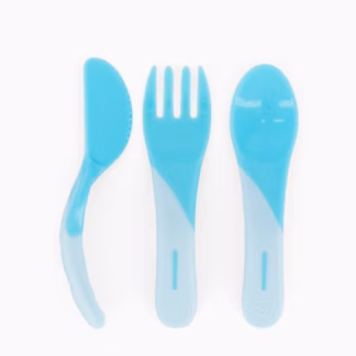 Talheres de Aprendizagem Twistshake 6m+ Azul Pastel
