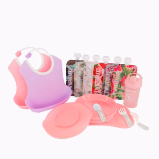 Kit Alimentação Twistshake- Rosa
