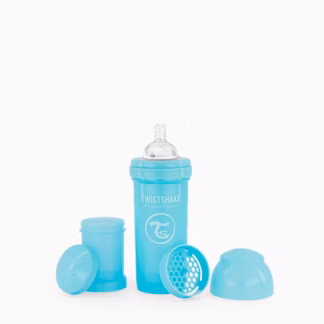 Biberão Anticólicas Twistshake 260ml Azul Pastel