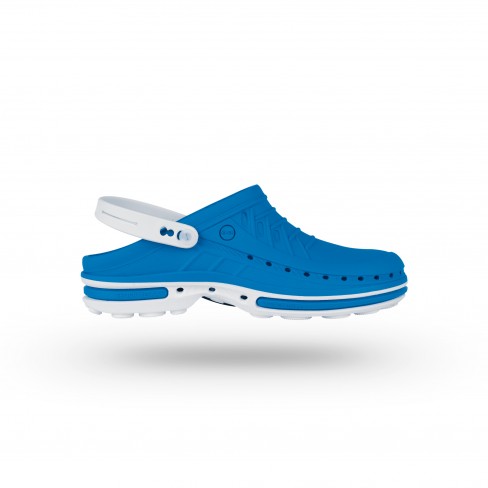 Socas Clog Azul Médio Wock