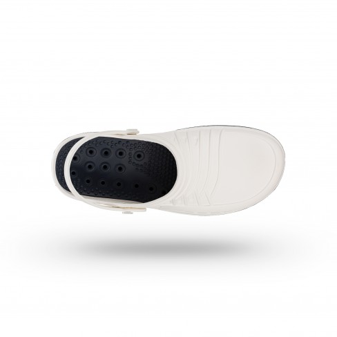 Socas Clog Azul Marinho e Branco Wock - Image 3