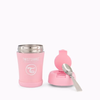 Termo de Alimentos Twistshake 350ml Rosa Pastel