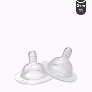 Tetinas Anticólicas de silicone Twistshake Tamanho M 2m+  x2 Un