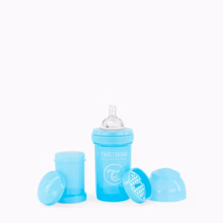 Biberão Anticólicas Twistshake 180ml Azul Pastel