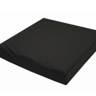 Almofada Anti-escara viscoelástica preto Ergo Premium impermeável 42x42x7cm