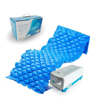 Colchão Antiescaras de Pressão Alternada Azul