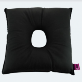 Almofada Anti-escara viscoelástica preto Biopruf 42x42x8cm