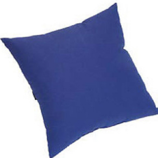 Mini Almofada Anti-Escara de Algodão Azul quadrada 28x28cm